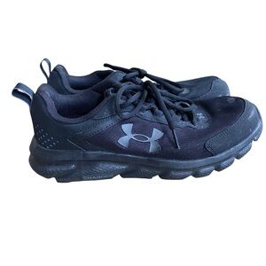 Under Armour Charged Assert Women’s Running Sneakers Black Size 8.5
